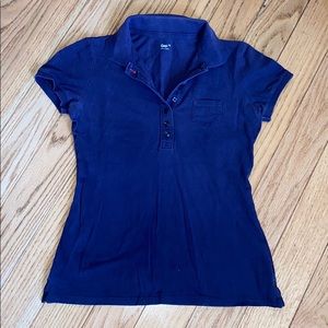 GAP Purple Polo Tee Size XS